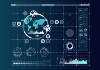 Global networking concept