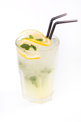 white alcoholic cocktail