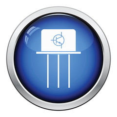 Obraz premium Transistor icon