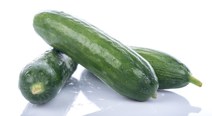 Fresh mini cucumbers