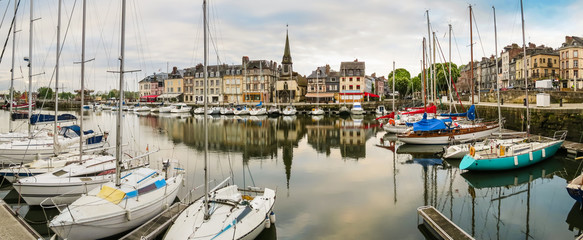 Old Harbor. Honfleur, Normandy, France