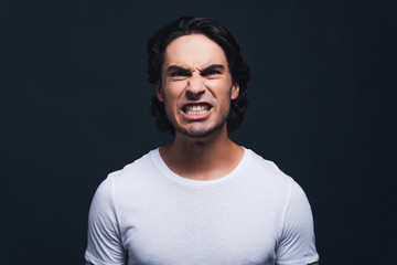 Fototapeta premium Feeling so angry. 