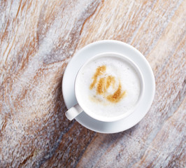 Obraz na płótnie Canvas Cup of Cappuccino