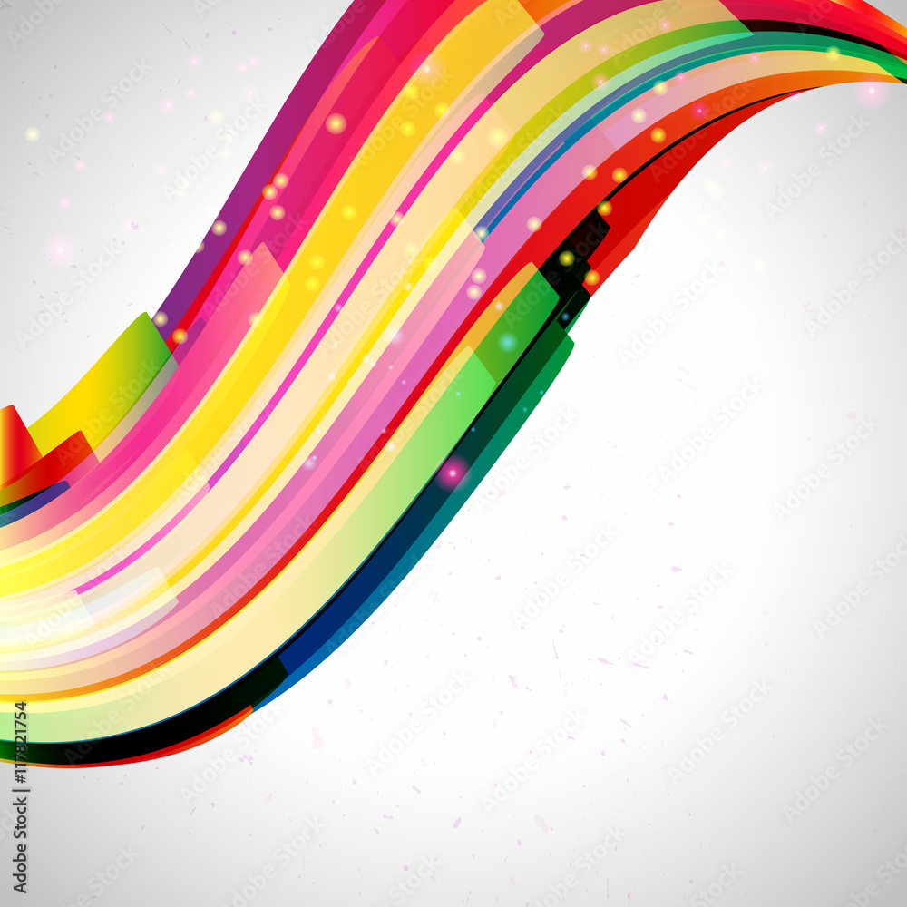 Poster multicolor abstract bright background. elements for design.