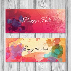 Colors Happy Holi banners