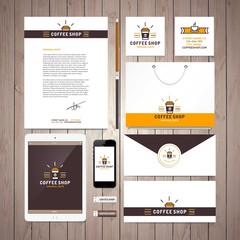 Coffee Shop Stationery Set