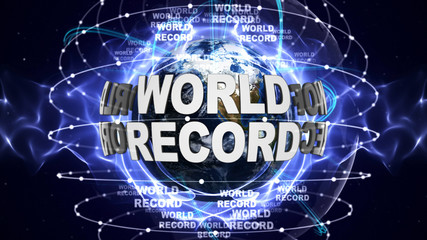 WORLD RECORD Text and Earth
