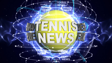 TENNIS NEWS Text and Ball

