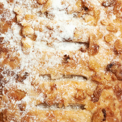 Close-up texture of a sweet bun