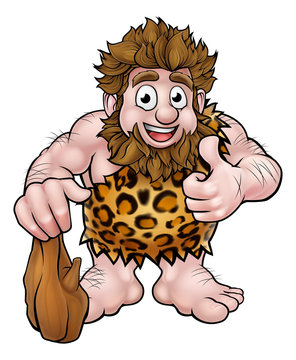 Cartoon Caveman