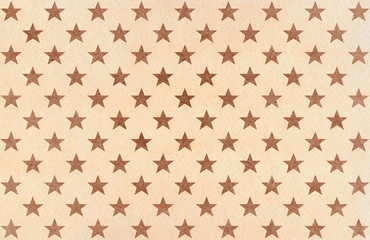 Watercolor stars pattern.