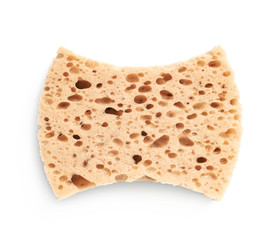 Kitchen sponge isolated