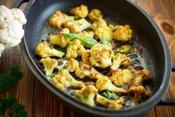 cauliflower baked in batter