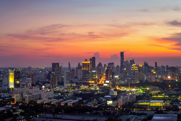 Obraz premium Panoramę Bangkoku.