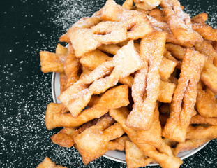 Faworki - Traditional Polish cookies served at Fat Thursday