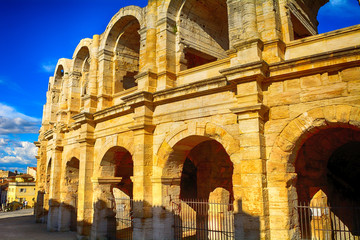 Fototapeta premium Roman amphitheatre, Arles, France