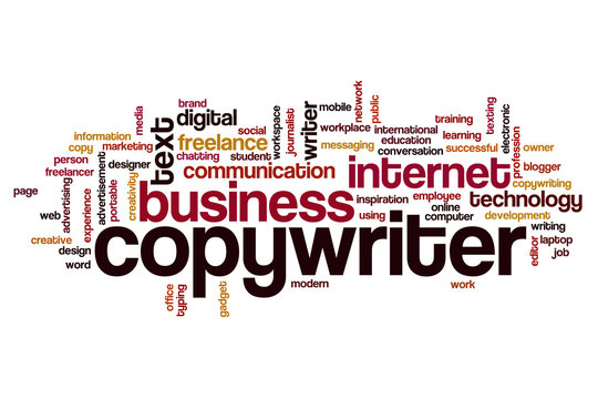 Copywriter Word Cloud Concept