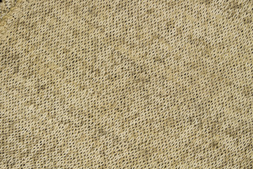 Fototapeta premium Closeup of a natural burlap texture as the background