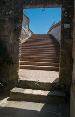 Stairway Sorano, Tuscany - 117835504
