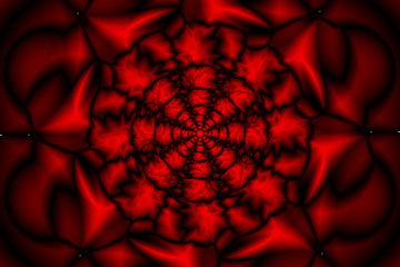 Abstract colorful kaleidoscope. Circle mandala ornament. Vector graphic design.