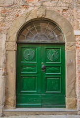 Doorway in Montemerano, Tuscany - 117836540
