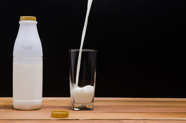 bottle of milk
