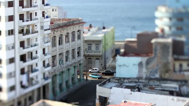 A street scene in havana cuba