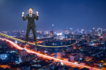 Fototapeta premium Business risk