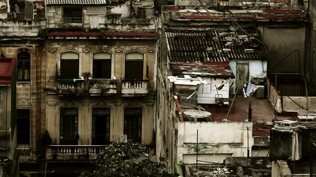 The iconic skyline of havana cuba