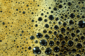 Background from coffee bubble