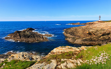 Island Pancha coastline ( Spain).