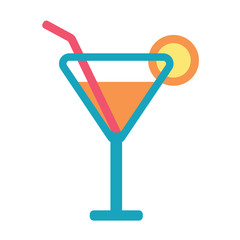 beach cocktail icon