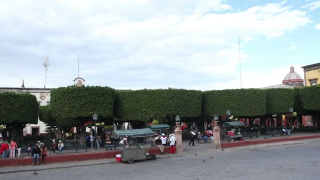 zocalo of san miguel de allende mexico