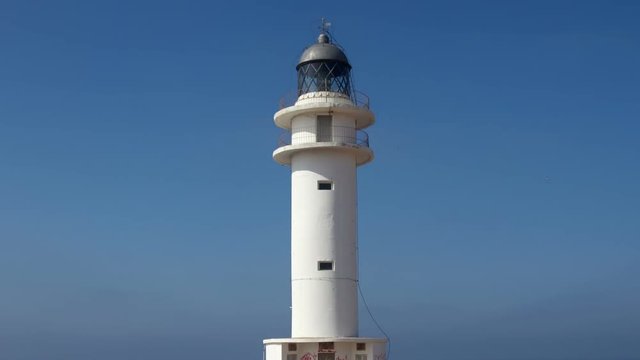 Es Cap de Barbaria lighthouse in formentera