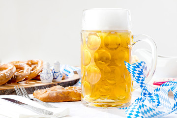 Oktoberfest Bier und Spezialitäten 