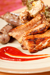 grilled ribs