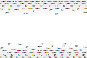 Obraz premium Top view of racing bicycle. Vector illustration