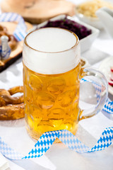 Oktoberfest Bier und Spezialitäten 