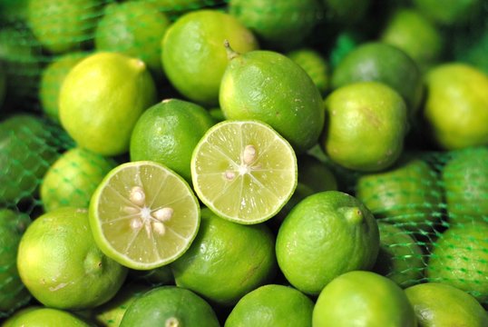 Mexikanische Limette (Citrus aurantiifolia)