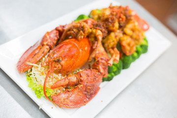 Lobster with X.O. sauce