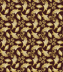 Floral Fine Seamless Pattern