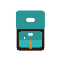 bag baggage luggage travel icon. Isolated and flat illustration. Vector graphic