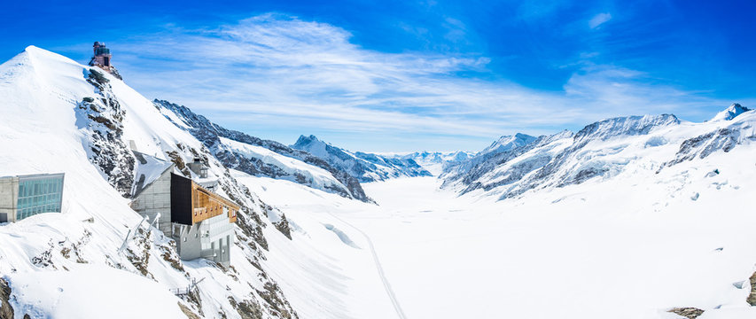 Viewpoint at Jungfraujoch, Switzerland