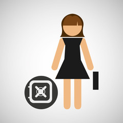 business girl icon