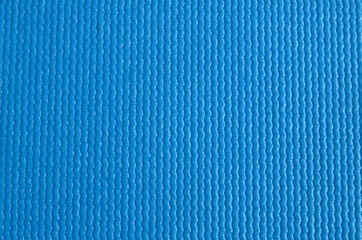Blue Fitness Yoga Mat Surface Texture Close Up Blue Fitness Yoga Mat Surface Texture Close Up