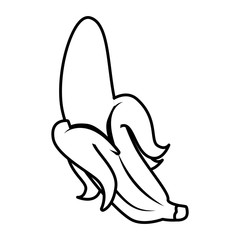 Delicious and fresh fruit, vector illustration.