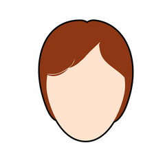 man male head avatar icon. Isolated and flat illustration. Vector graphic