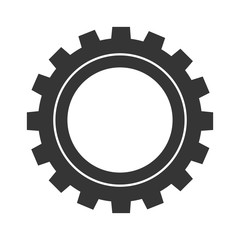 Gear cog wheel icon vector illustration