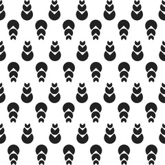 seamless background. black-and-white.