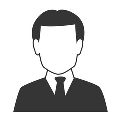 Businessman theme design, vector illustration icon.
